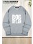 Unisex Bob Dylan Logo Baskılı Oversize Bisiklet Yaka Sweatshirt 1