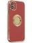 Ieg iPhone 12 Kılıf Store Silikon - Kırmızı 1