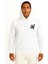 Kapüşonlu Reshiram Cep Baskılı Unisex Sweatshirt 1