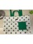 Pamuk/polyester Kumaş Totebag Çanta-Mint Yeşil Puanlı 7