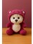 Hughua Sevimli Teddy Bear - Yumuşak Dokulu Hediyelik - Çıkarılabilir Sevimli Şapkası ile - 30 cm 4