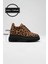 Alexis Premium 8 cm Gizli Topuk Kadın Siyah Leopar Spor Ayakkabı 7