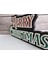 Merry Christmas Dekoratif Yazı | Yılbaşı Kapı ve Duvar Süsü | Noel Masa Üstü Süs | 242 x 127MM 2