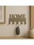 Home Yazılı Metal Anahtarlık Askısı | Duvar Tipi Anahtar Organizer 4