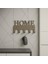 Home Yazılı Metal Anahtarlık Askısı | Duvar Tipi Anahtar Organizer 5