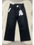 Bayhas Kız Siyah Geniş Paça Işlemeli Denim Pantolon 2