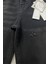 Bayhas Kız Siyah Geniş Paça Işlemeli Denim Pantolon 7