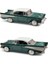 Diecast Metal 1955 Chevy Bel Air Model Araba Kutulu Koleksiyonluk Figür 1:24 Ölçek 21 cm 5