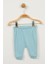 Turkuaz Ayıcık Baskılı 3'lü Bebek Takımı (Hırka, Pantolon ve Şapka) 5