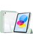 iPad 11.nesil 2025 Kılıf Magnetik Ayrılabilen Airbagli Brvh Sliding Tablet Kılıfı - Açık Yeşil 1