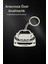 Plakanıza Özel Peugeot 206 Paslanmaz Çelik Anahtarlık 1