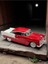 Diecast Metal 1955 Chevy Bel Air Model Araba Kutulu Koleksiyonluk Figür 1:24 Ölçek 21 cm 4