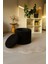 Mutlu evimiz Dekoratif Rahat ve Çok kullanışlı - Sandıklı Puf - Siyah Renkli - Yuvarlak Puf - Çok Amaçlı Kullanım - Modern Bench 1