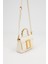 Krem Zincir Işlemeli El ve Omuz ÇANTASI-930245 6