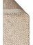 Efi Beıge %100 El Dokuma Yün ve Pamuk ile Üretilen Örgü Detaylı Bohem Oturma Odası Salon Halısı 2