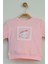 Pembe Kız Bebek Baskılı Fırfırlı Alt Üst Takım 4