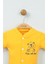 Ayıcık Desenli Sarı %100 Pamuk Bebek Takımı 5