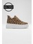 Alexis Premium 8 cm Gizli Topuk Beyaz Leopar Kadın Spor Ayakkabı 7