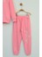 Pembe "perfectly" Baskılı Kız Çocuk Eşofman Takımı 2