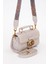 Premium Benek Detay Gri Omuz Çantası - 930429 5