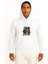 Kapüşonlu Teddy Bear Gözlüklü 2 Ayı Göğüs Baskılı Unisex Sweatshirt 1