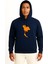 Kapüşonlu Tayland Haritası Göğüs Baskılı Unisex Sweatshirt 1