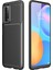 Huawei P Smart 2021 Kılıf Auto Focus Karbon Kapak - Siyah 1