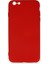 Iphone 6 Plus Kılıf Nano Içi Kadife Silikon - Kırmızı 1