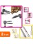 Metal Fındık Kıracağı + Soyacak ve Rende Paslanmaz Çelik Inox - 2li Set M8U9C9 1