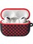 Airpods Pro 2 (2.nesil) Spor Delikli Kılıf - Siyah-Kırmızı 1