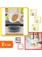 Çok Amaçlı Katlı Süzgeç + Ergonomik Multi Bulaşıklık Tabaklık Kurutmalık - 2li Set J2D0W0 1