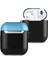 Airpods 2 (2.nesil) 3in1 Kılıf - Siyah-Mavi 1