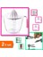 1000ML Narenciye Sıkacağı Ölçme Kabı + Pratik Metal Fındık Kıracağı - 2li Set S8N5D4 1