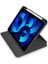 Ipad 10.2 (7.nesil) Kılıf Ling 360 Kalemlikli Tablet Kılıf - Siyah 2