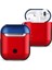 Airpods 2 (2.nesil) 3in1 Kılıf - Kırmızı-Lacivert 1