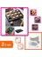 750 Adet Büyük Boy Ekler Kek Kapsülü + 12 Bölmeli Metal Yapışmaz Muffin Kek Kalıbı - 2li Set D5R6G1 1