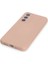 Samsung Galaxy A54 5g Kılıf Nano Içi Kadife Silikon - Pudra 4