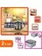 Baharat Seti 3 Adet + 2 Katlı Kapaklı Saklama Kabı Sefer Tası - 2li Set L4Z7G1 1