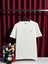 Erkek T-Shirt Beyaz Saint Laurent Konforlu Tarz Koleksiyonu 1
