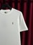 Erkek T-Shirt Beyaz Saint Laurent Konforlu Tarz Koleksiyonu 2