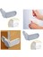 Bebek Çocuk Güvenlik Çekmece Kendiliğinde Yapışkanlı Köşe Kilidi + 4 Adet Priz Kapağı - 2li Set H0W4 2