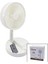Kumandalı Mini Fan M.üstü Vantilatör Katlanır Fan=19.7cm - Uzayan AYAK=35-102CM Telefonluklu USB Şarj (5358) 1