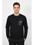 Erkek Mevsimlik Sıfır Yaka Sweatshirt BGL-ST04864 1