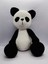 Amigurumi Sevimli Panda Oyuncak El Yapımı Örme Kadife İp 45 cm 2