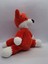 Amigurumi Kurnaz Tilki Oyuncak El Yapımı Örme Kadife İp 35 cm 3