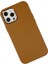 Ieg iPhone 12 Pro Max Kılıf Asya Deri Silikon - Kahverengi 3