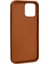 Ieg iPhone 12 Pro Max Kılıf Asya Deri Silikon - Kahverengi 4