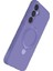 Ieg Samsung Galaxy A55 5g Regal Magsafe Standlı Kapak - Lila 4