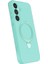 Ieg Samsung Galaxy A55 5g Regal Magsafe Standlı Kapak - Su Yeşili 3
