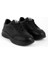 Yexo Premium Süper Ortopedik Bağcıklı Siyah Kadın Sneaker 7